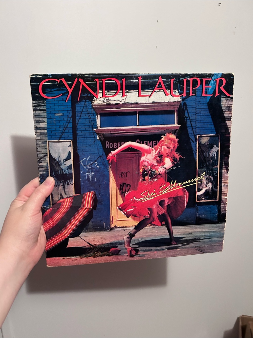 Cyndi Lauper 'She's So Unusual' Vinyl Record Album Vintage